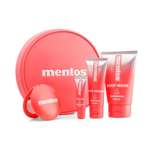 Mentos Stay Fresh Travel Pack Watermelon 4 Piece Set