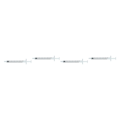 Terumo Syringe NN 1mL TB 100 Pack Bundle of 4