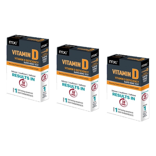 Medinox Vitamin D Test - MX Health Pack of 3