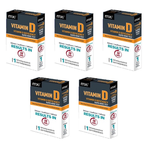 Medinox Vitamin D Test - MX Health Pack of 5