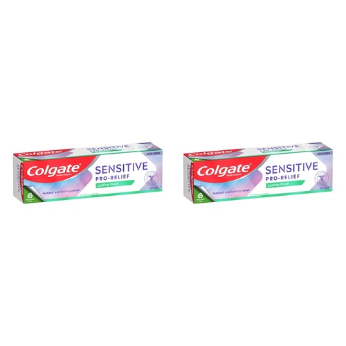 Colgate Sensitive Pro-Relief Lasting Fresh Toothpaste 110g Pack of 2