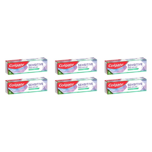 Colgate Sensitive Pro-Relief Lasting Fresh Toothpaste 110g Pack of 6