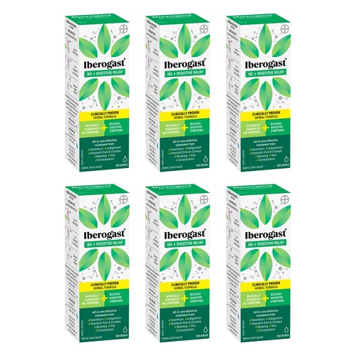 Iberogast IBS + Digestive Relief 100mL Pack of 6
