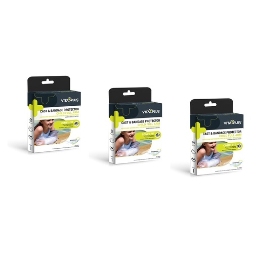 Vitaplus Cast Protector Child Full Arm Pack of 3