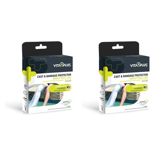 Vitaplus Cast Protector Adult Full Leg Pack of 2