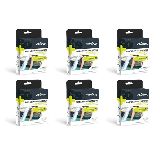 Vitaplus Cast Protector Adult Full Leg Pack of 6
