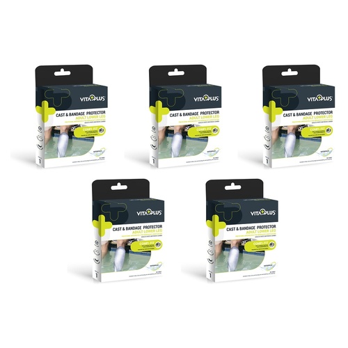 Vitaplus Cast Protector Adult Lower Leg Pack of 5