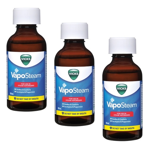 Vicks VapoSteam Inhalant 100mL Pack of 3