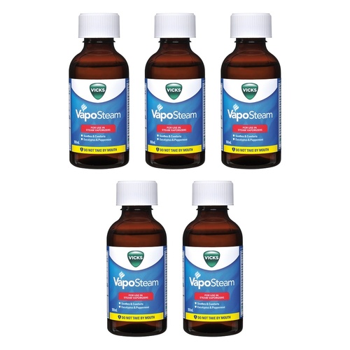 Vicks VapoSteam Inhalant 100mL Pack of 5