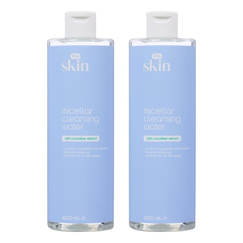Pharmacy Health Micellar Cleansing Water 400ml Pack of 2