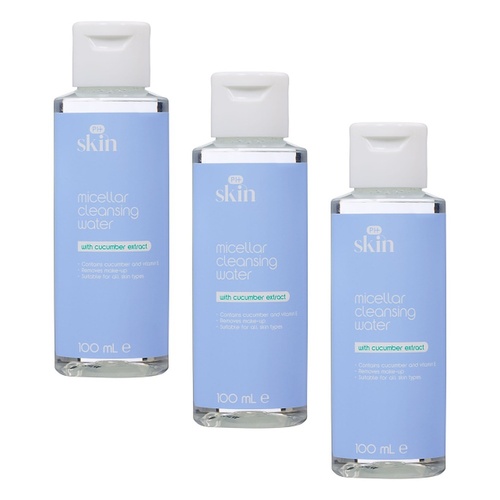 Pharmacy Health Micellar Cleansing Water 100ml Pack of 3