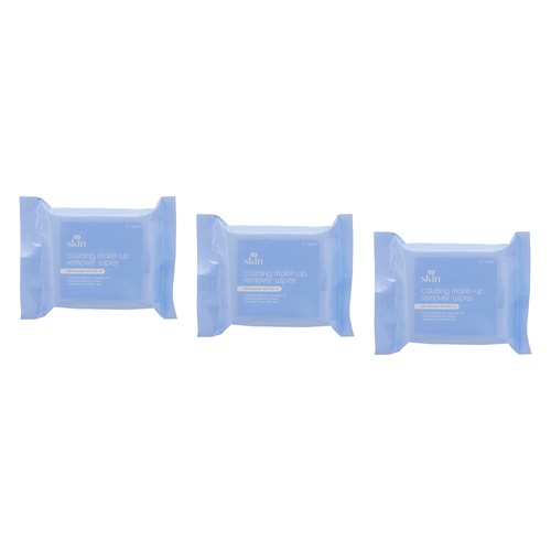 Pharmacy Health Calming Make-Up Remover Wipes 25 Pack Bundle of 3