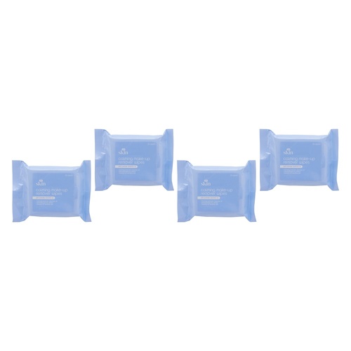 Pharmacy Health Calming Make-Up Remover Wipes 25 Pack Bundle of 4