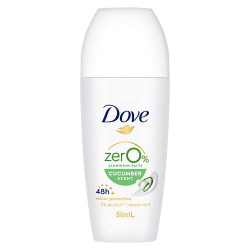 Dove Women 0% Aluminium Salts 48H Roll-On Cucumber 50mL