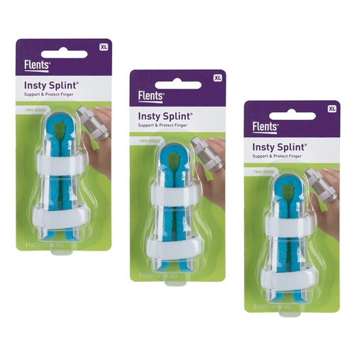 Flents Two-Sided Finger Splint Extra Large Pack of 3