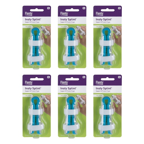 Flents Two-Sided Finger Splint Extra Large Pack of 6