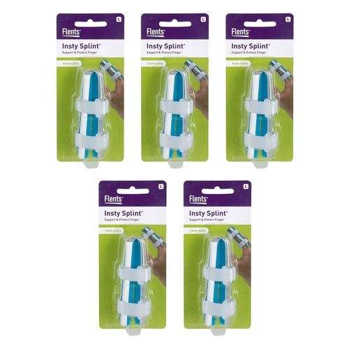 Flents Four-Sided Finger Splint Large Pack of 5