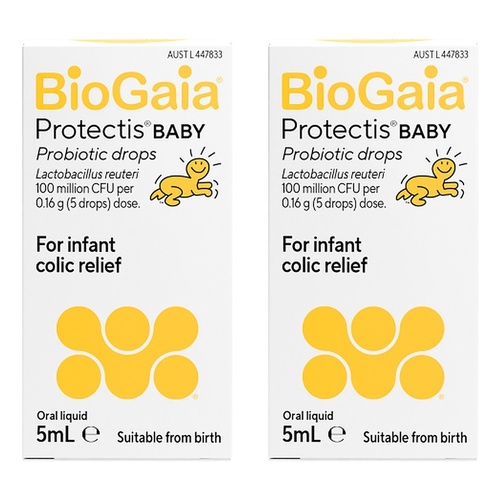 BioGaia Protectis Baby Probiotic Drops 5mL Pack of 2