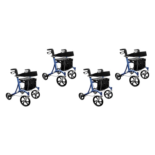 Making Life Easy Rollator Side Fold Blue Pack of 4