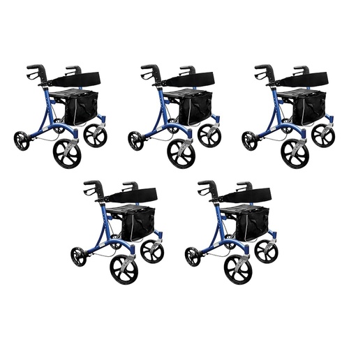Making Life Easy Rollator Side Fold Blue Pack of 5