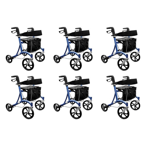 Making Life Easy Rollator Side Fold Blue Pack of 6