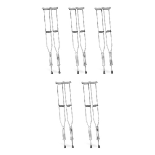 Making Life Easy Underarm Aluminium Crutches Tall Pair Pack of 5