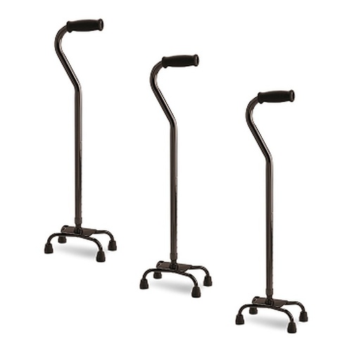 Making Life Easy Quad Cane Black Pack of 3