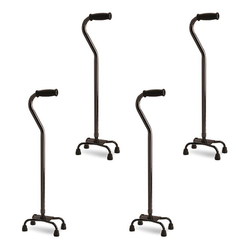 Making Life Easy Quad Cane Black Pack of 4