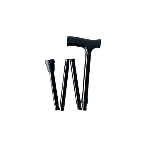 Making Life Easy Folding Walking Cane Black