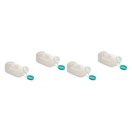 Making Life Easy Male Urinal with Lid Pack of 4