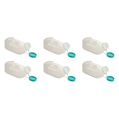 Making Life Easy Male Urinal with Lid Pack of 6