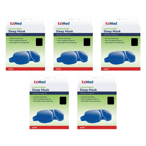EziMed Contoured Sleep Mask x 6 Bundle of 5