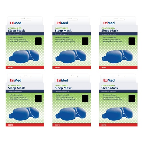 EziMed Contoured Sleep Mask x 6 Bundle of 6