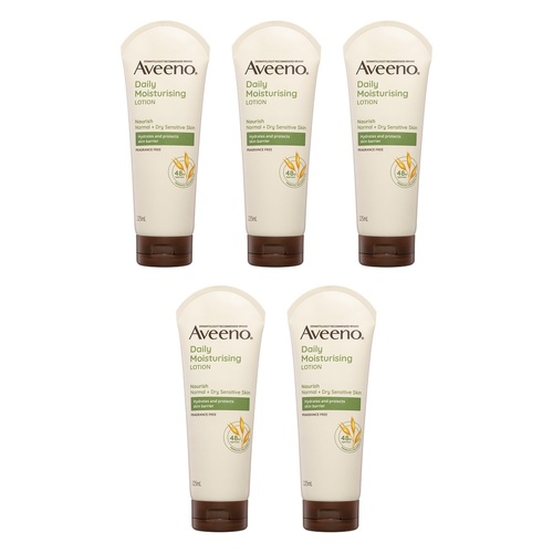 Aveeno Nourish Daily Moisturising Body Lotion 225mL Pack of 5
