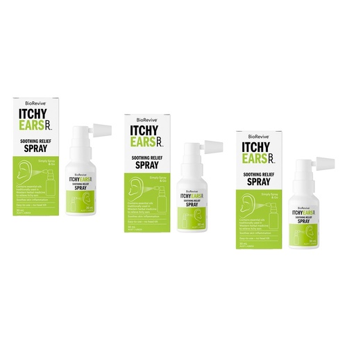 BioRevive Soothing Relief Spray 30mL Pack of 3