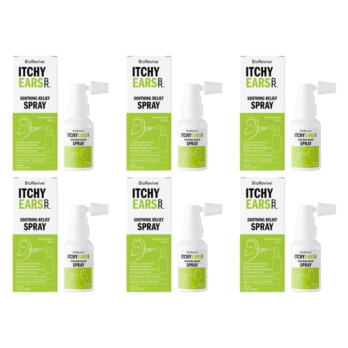 BioRevive Soothing Relief Spray 30mL Pack of 6