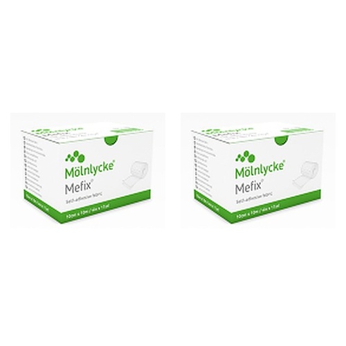Mefix Fabric Dressing Tape 10cm x 10m 1 Roll Pack of 2