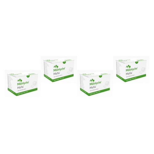 Mefix Fabric Dressing Tape 10cm x 10m 1 Roll Pack of 4