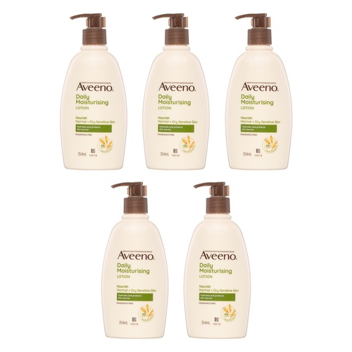 Aveeno Nourish Daily Moisturising Body Lotion 354mL Pack of 5