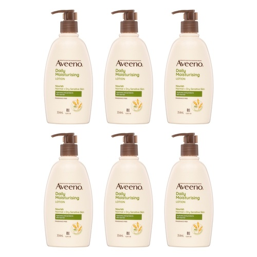 Aveeno Nourish Daily Moisturising Body Lotion 354mL Pack of 6