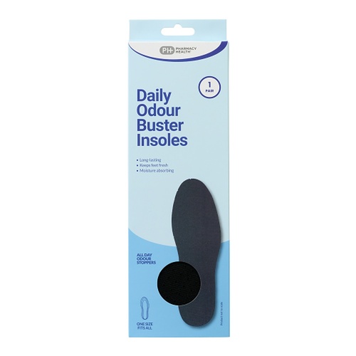 Pharmacy Health Daily Odour Buster Insoles x 6