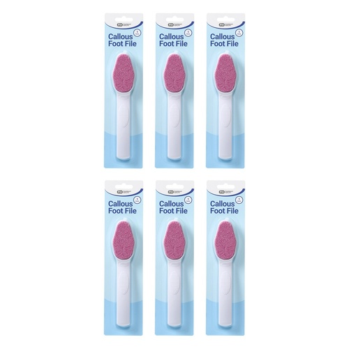 Pharmacy Health Callous Foot File x 6 Bundle of 6