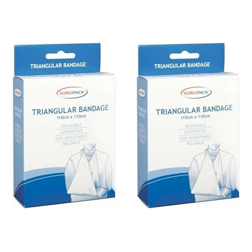 SurgiPack Triangular Bandage Pack of 2