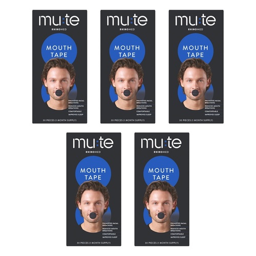 Mute Mouth Tape 30 Pieces Pack of 5