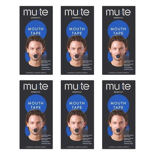 Mute Mouth Tape 30 Pieces Pack of 6