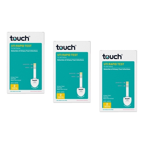 TouchBio UTI Self Test 2 Pack Bundle of 3