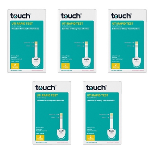 TouchBio UTI Self Test 2 Pack Bundle of 5