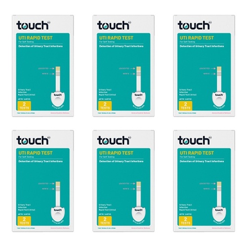 TouchBio UTI Self Test 2 Pack Bundle of 6