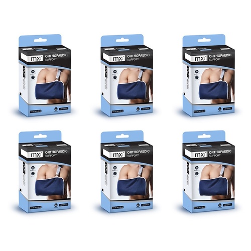 MX Health Orthopaedic Support Pouch Arm Sling, One Size Pack of 6