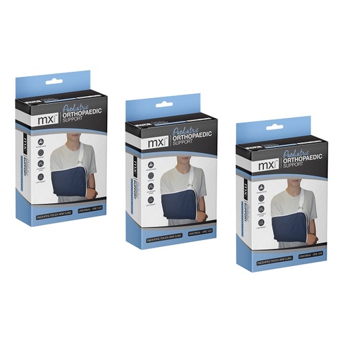 MX Health Orthopaedic Support Pouch Arm Sling Paediatric Pack of 3